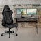 Flash Furniture Black Gaming Desk-Cup Holder/Reclining Chair Set BLN-X20D1904-GY-GG - alternate 1